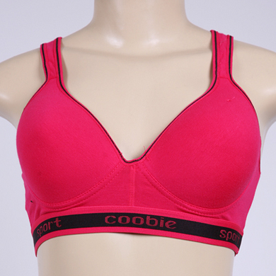 Athletic Sports Bra Red 36B