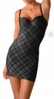 Curvi Elegant Plaid Clubwear Dress 2X