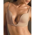 Fullness Deep Plunge V-Bra Black 40D