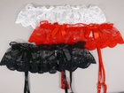 Rubii Ribboned Panty with Garter Belt Red Large/Extra Large