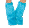 Fur Leg Warmer Turquoise