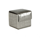 Condom Cube - Gun Metal Croco