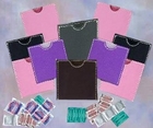 French Envelope - Pink Metallic Snake