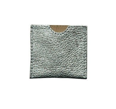 French Envelope -Silver Leather
