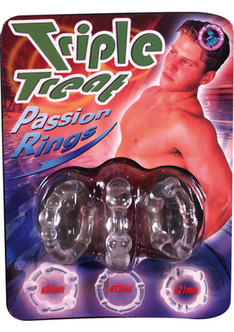 Triple Treat Passion Rings