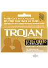 Trojan Ultra Ribbed 12pk