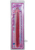 18 Crystal Jellie Double Dong - Pink