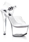 Sky 6.75 Clear Stiletto Ank Stp 9