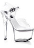 Sky 6.75 Clear Stiletto Ank Stp 7