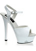 Kiss 6 Spike Heel Sandal - White Size 6