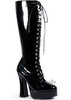 Electra 5 Blk Knee Hi Boot W/ Zipper 8