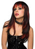 Courtney Wig Black Burnt Red