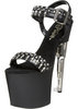 Bondgirl W/bullets Blk/pewter 9