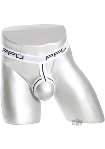 C Ring Jock White Sm