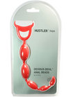 Devious Devil Anal Beads Red