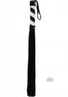 Shots Ouch Leather Whip Blk/wht