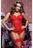 Some Like It Hot Bustier Thong Xl