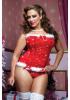 Jingle All The Way Bustier Thong 1x2x Rd