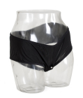 Boy Shorts Vibr Panty - Blk Lg/xlg