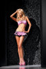Pink Box Collection- Pink Halter Bandeau & Ruffle Skirt- One Size