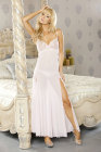 Simply Sexy Bridal- Chantilly Lace- Low Back Long Gown & G-string- Large