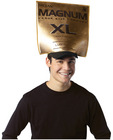 Trojan magnum condom wrapper hat costume