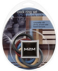 M2m Nitrile C Rings  1.5in - pack of 5 asst Sex Toy Product