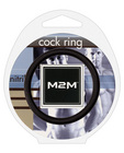 2m nitrile cock ring - 2.00in black Sex Toy Product