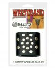 Maximus rivets star burst leather wristband