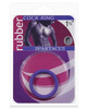Rubber Cock Ring - Small Purple
