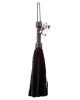 Ruff doggie 18in petite fluffy flogger - black