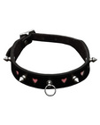Ruff lust spike collar with heart cutouts Sex Toy Product
