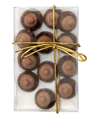Bite Size Boobies Milk Chocolate Pack of 12 Sex Toy Product