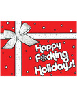 Happy fucking holidays boxed candy