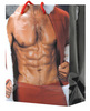 Santa's chest w/robe gift bag