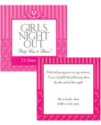 Girls night out party vows and dares game - 72 dare cards