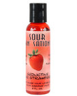 Sour sin' sations seductive sour strawberry, edibl warm oil