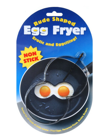 Boobie egg fryer