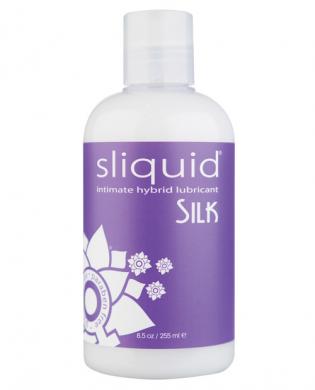 Sliquid Silk Hybrid Lubricant Bottle 8.5oz Sex Toy Product