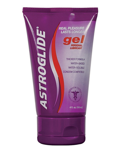 Astroglide Gel Lubricant Tube 4 oz 