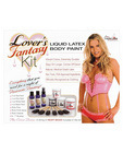 Lover's fantasy kit - liquid latex body paint