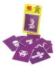 Solid stencil set - pack of 10 temporary tattoo stencils