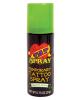 Graffiti temporary tat spray paint - green