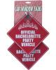 Bachelorette party car window signs - pack of 2