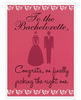 To the bachelorette - greeting card pack of 6