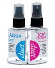 Duet aqua glyercin free lubricant and toy cleaner