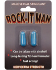 Rock-it man male sexual stimulant - 2 capsule blister