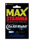 Max - stamina packet - 2 capsules