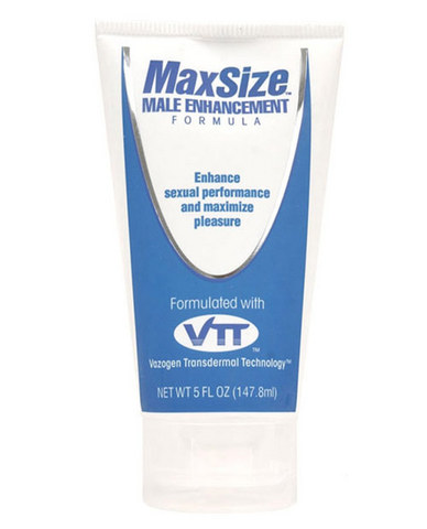 Maxsize Male Enhancement Cream 5oz Sex Toy Product