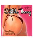 Edible thong chocolate and strawberry